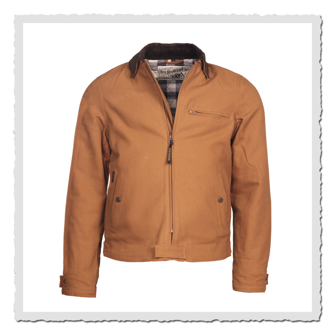 Rokker Canvas Jacket Tabocco Brown